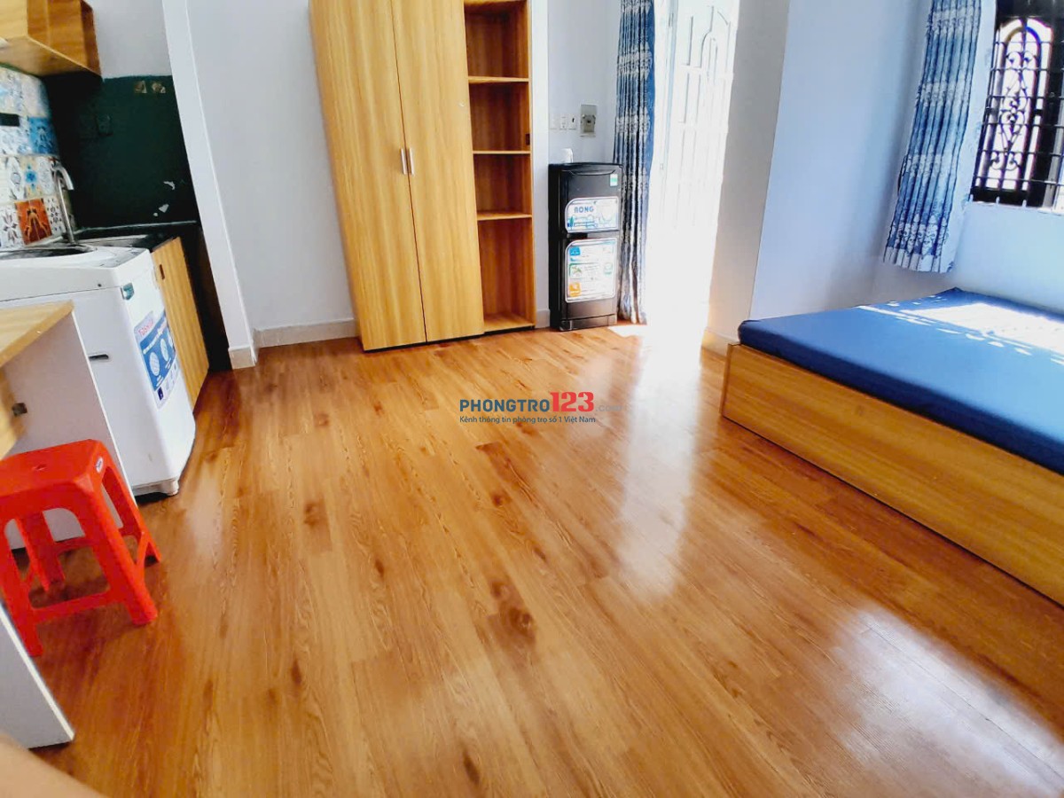 [ Giá thật]_Siêu phẩm Studio rộng 35-40m2 tách bếp, ban công, máy giặt riêng Bình Thạnh