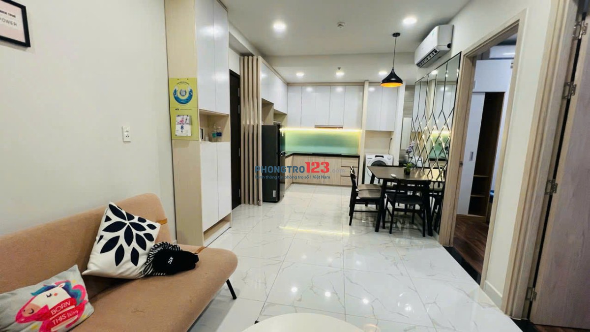 CHO THUÊ CĂN HỘ 2PN + 1WC FULL NỘI THẤT NHƯ HÌNH - CHARM CITY