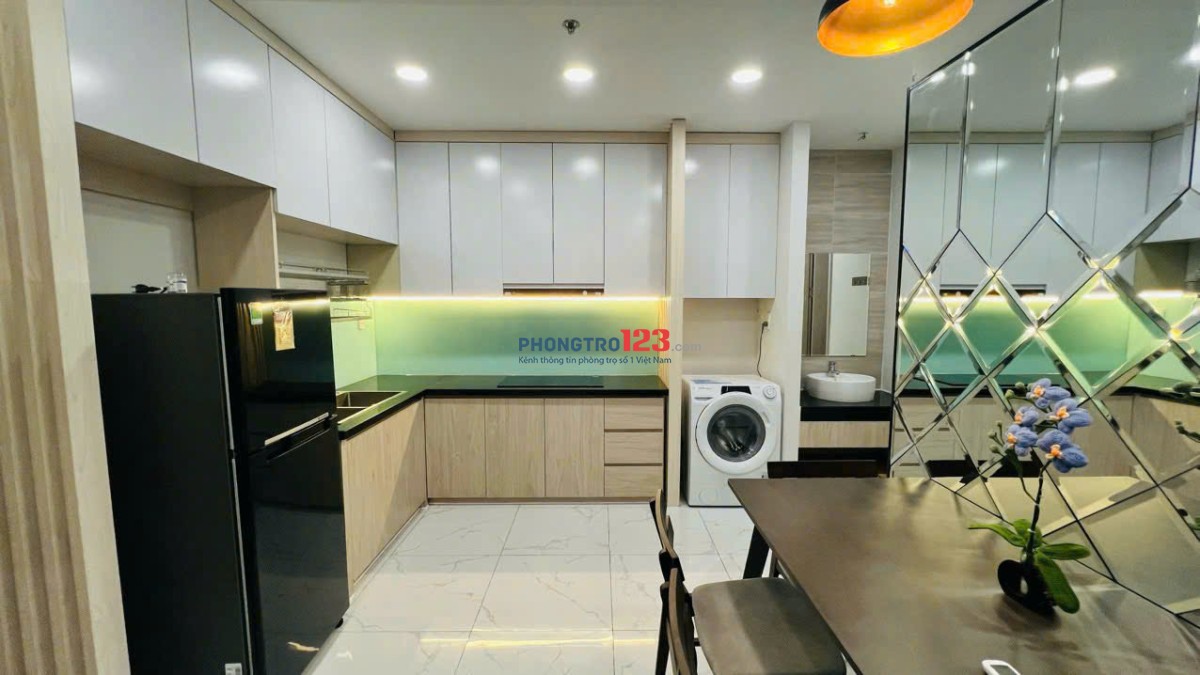 CHO THUÊ CĂN HỘ 2PN + 1WC FULL NỘI THẤT NHƯ HÌNH - CHARM CITY