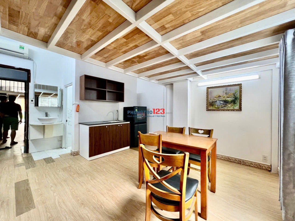CHO THUÊ CĂN HỘ DUPLEX NỘI THẤT ĐẸP GẦN ĐẠI HỌC CÔNG THƯƠNG GIÁ CHỈ 5tr5
