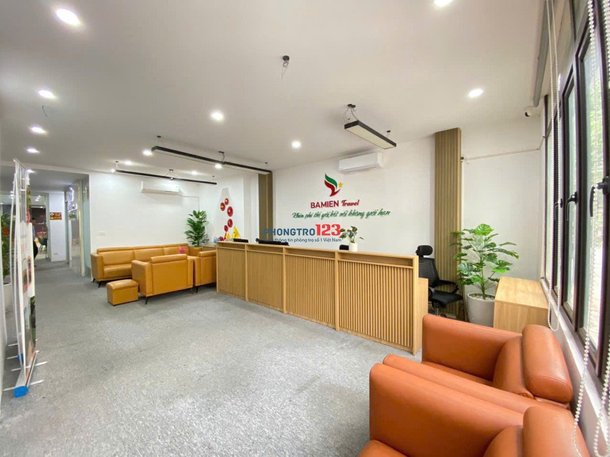 CHO THUÊ VĂN PHÒNG 200M² TRUNG HÒA – ĐẦY ĐỦ ĐỒ, VÀO LÀM NGAY