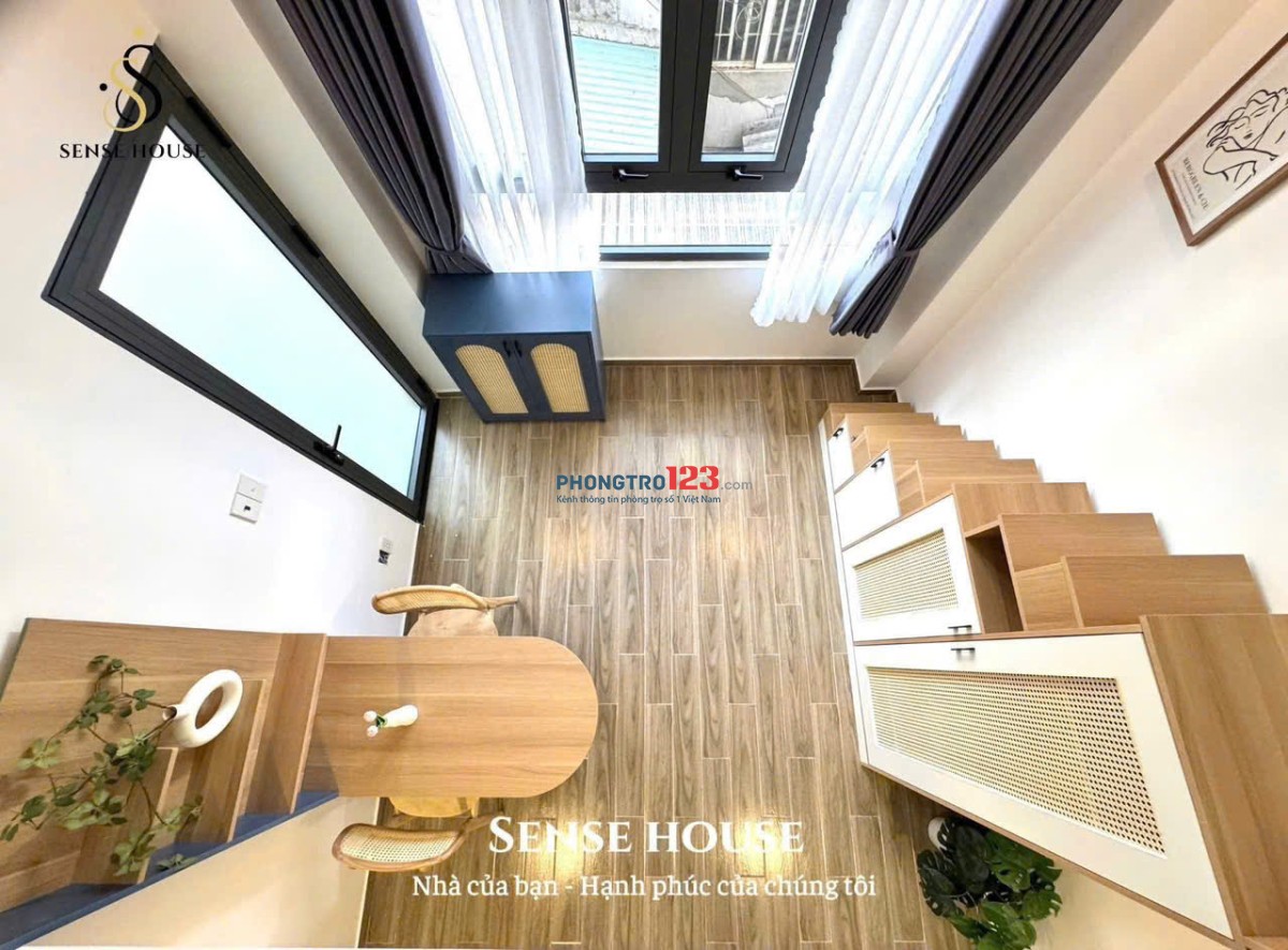 CHO THUÊ PHÒNG GIÁ RẺ SINH VIÊN - SẴN NỘI THẤT NGAY TÔ KÝ - CVPM QUANG TRUNG