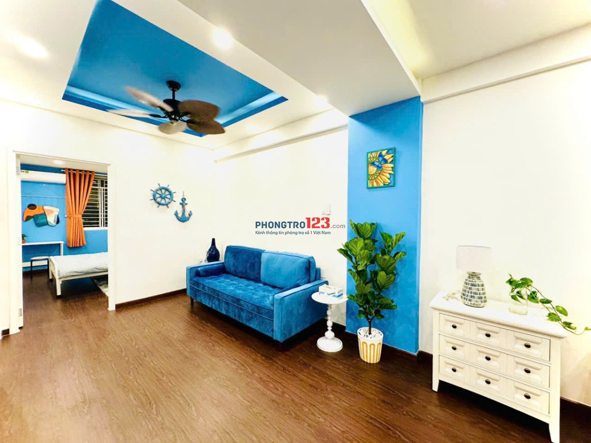 Cho thuê căn hộ 2PN 2WC, Dt 85m2. Có nội thất, Gần Thảo Cầm Viên, Chợ Thị Nghè, Lê Duẩn