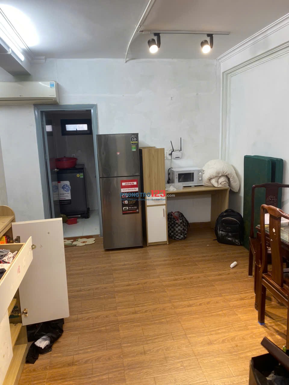 Cho thuê Căn hộ Apartment 1N,1K Full đồ, 2 thoáng tại Ngõ 294 Kim Mã, Ba Đình. Chỉ 6.5tr