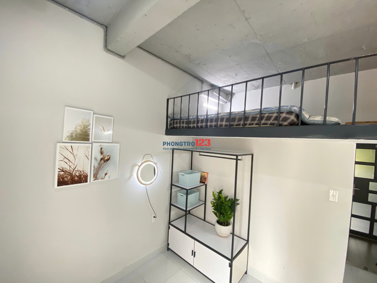 Phòng Có Gác – Decor Xịn – Giờ Giấc Tự Do – Gần Sân Bay, Trung Tâm!