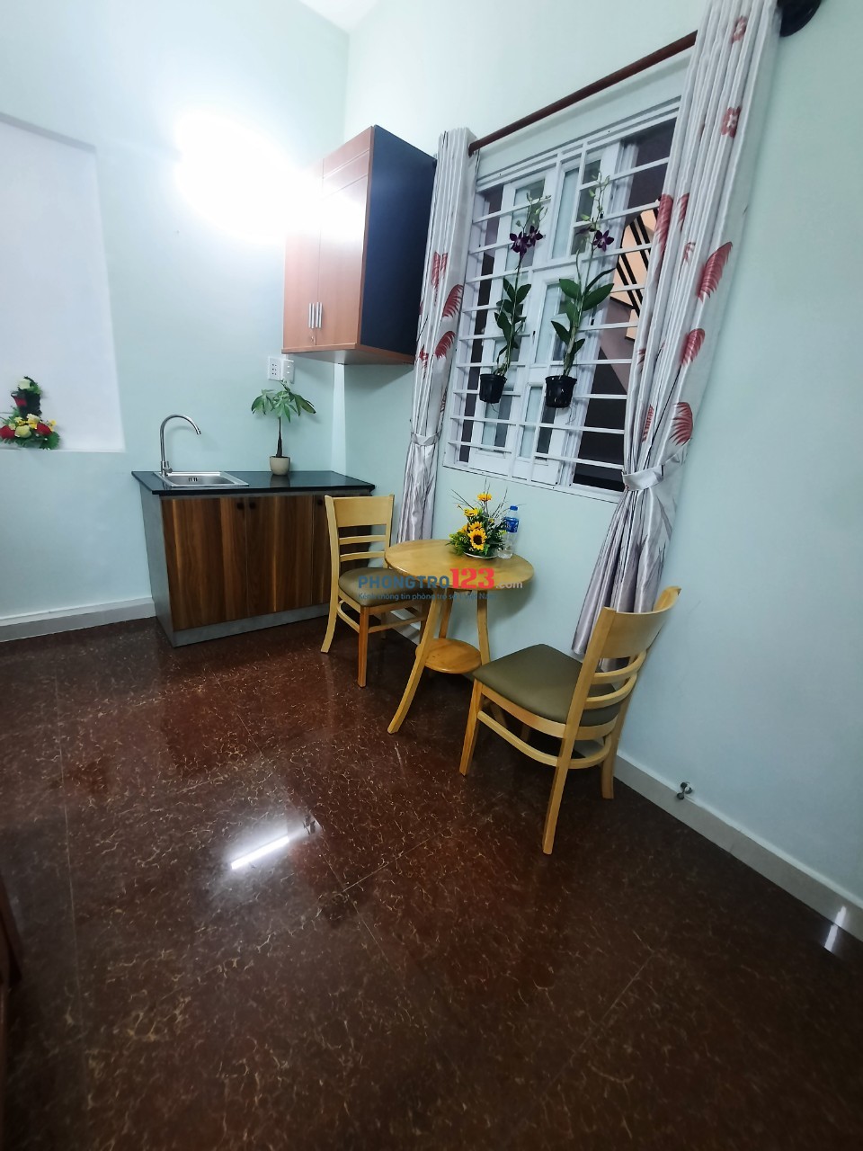 Cho thuê căn hộ 15m2 full nội thất, Khu K300, cạnh Lotter Cộng Hoà, Chợ Hoàng HoaThám