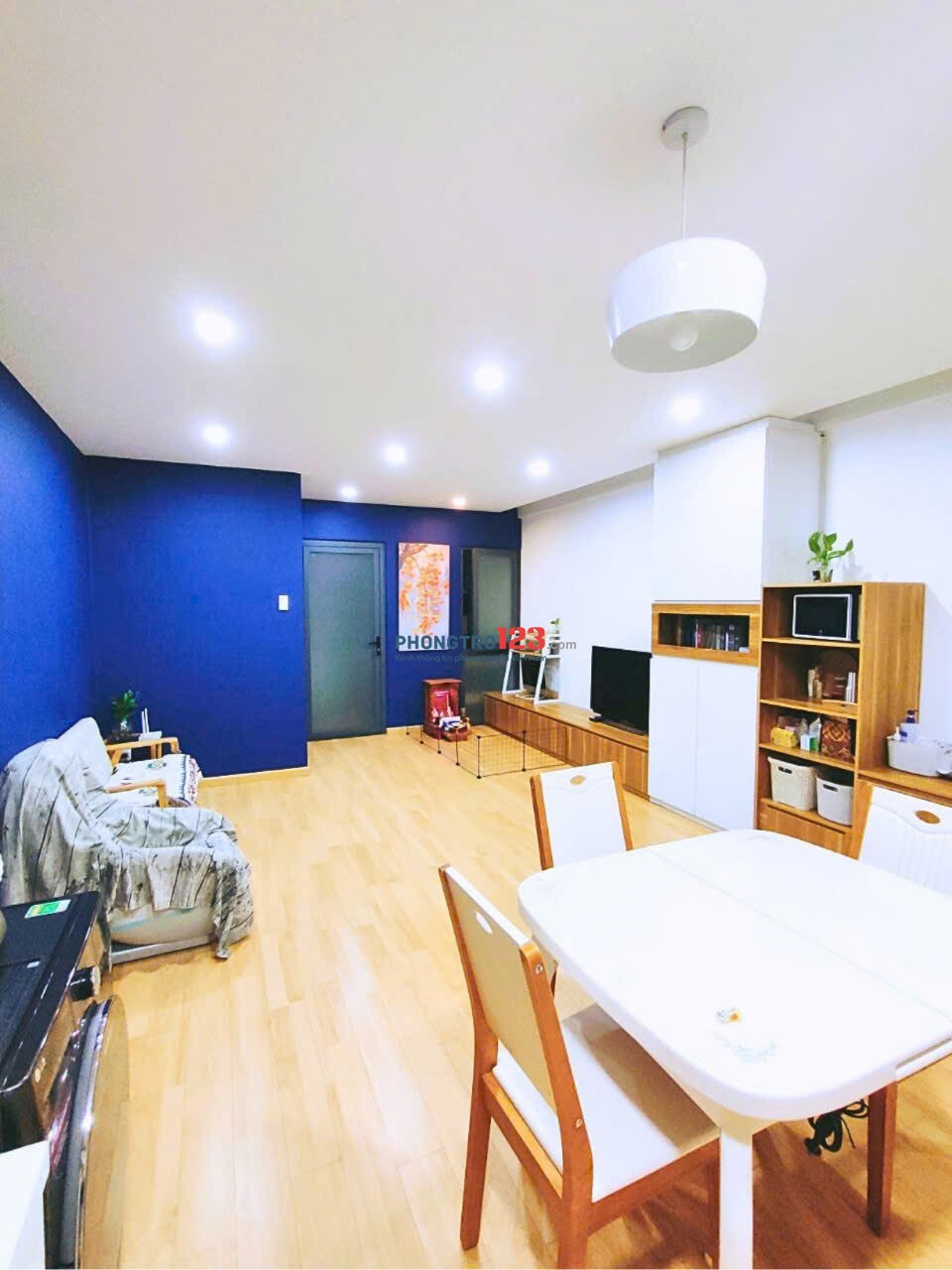 Cho thuê căn hộ 2PN 2WC, Dt 85m2. Có nội thất, Gần Thảo Cầm Viên, Chợ Thị Nghè, Lê Duẩn