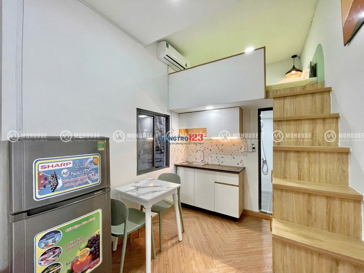  Căn Hộ Có Gác Xinh Như Homestay – Full Nội Thất – Gần ĐH Văn Hiến!