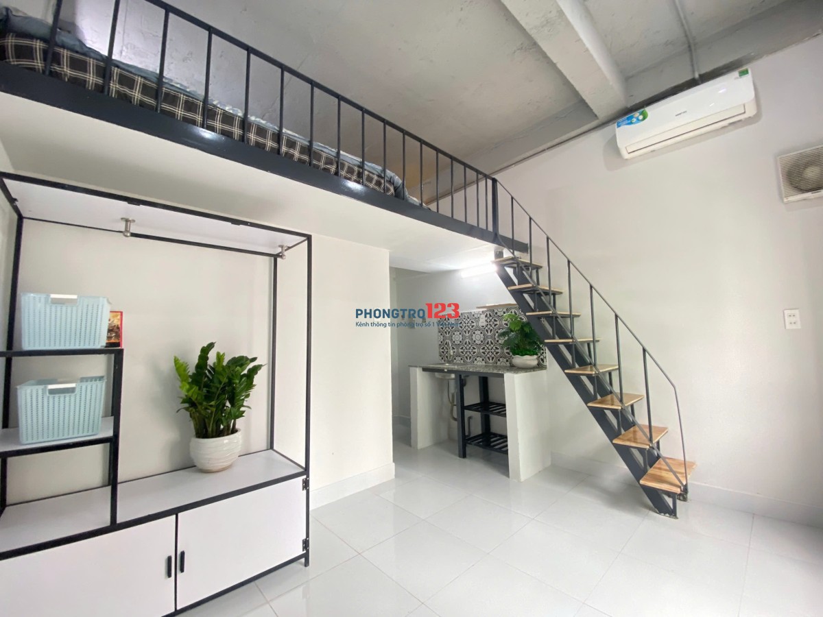 Phòng Có Gác – Decor Xịn – Giờ Giấc Tự Do – Gần Sân Bay, Trung Tâm!