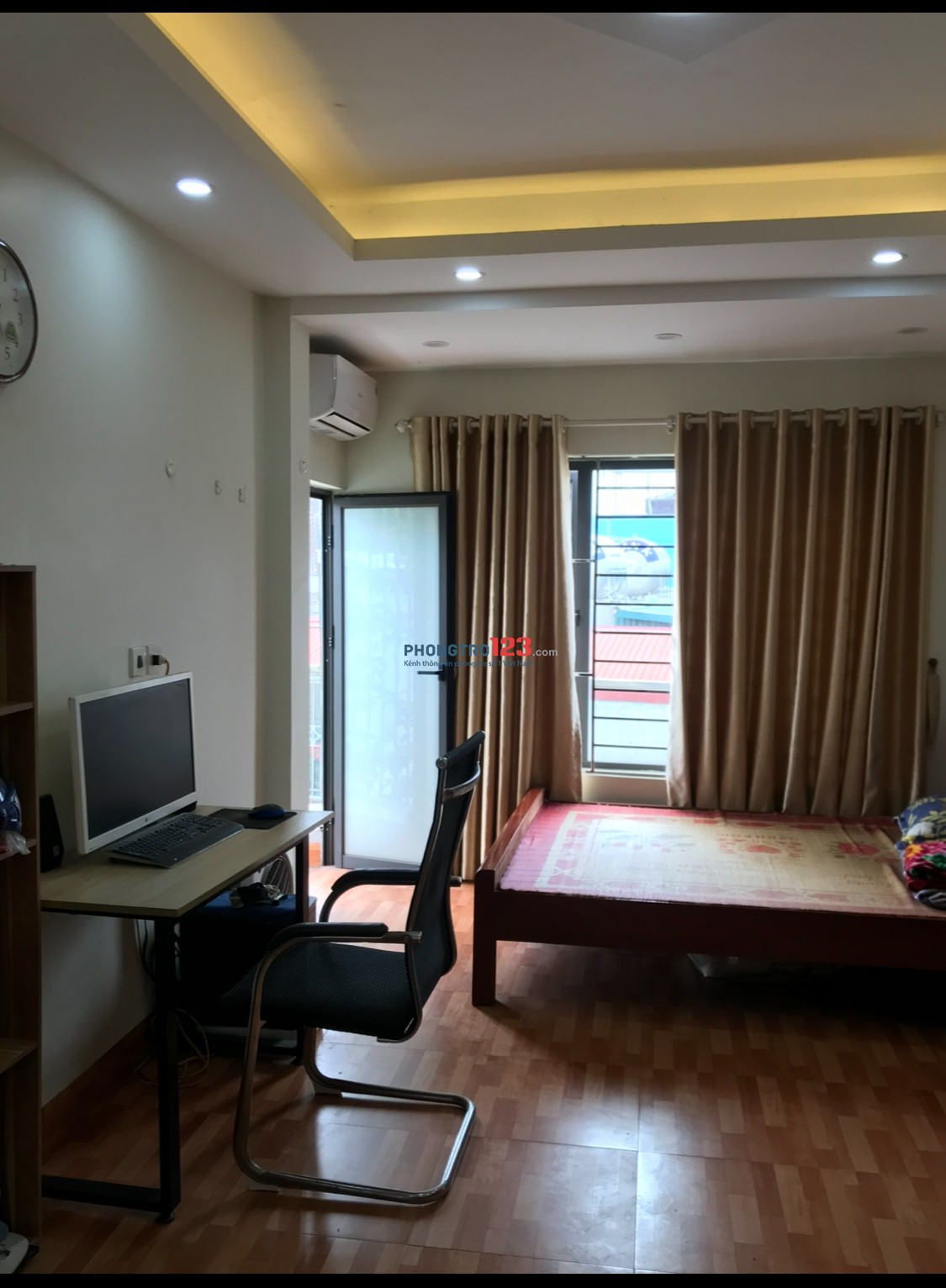 Ccmini- phòng trọ dt 30m2đủ đồ full nội thất,thiết kế đẹp, thang máy,cc cho thuê Đường Kim Giang.