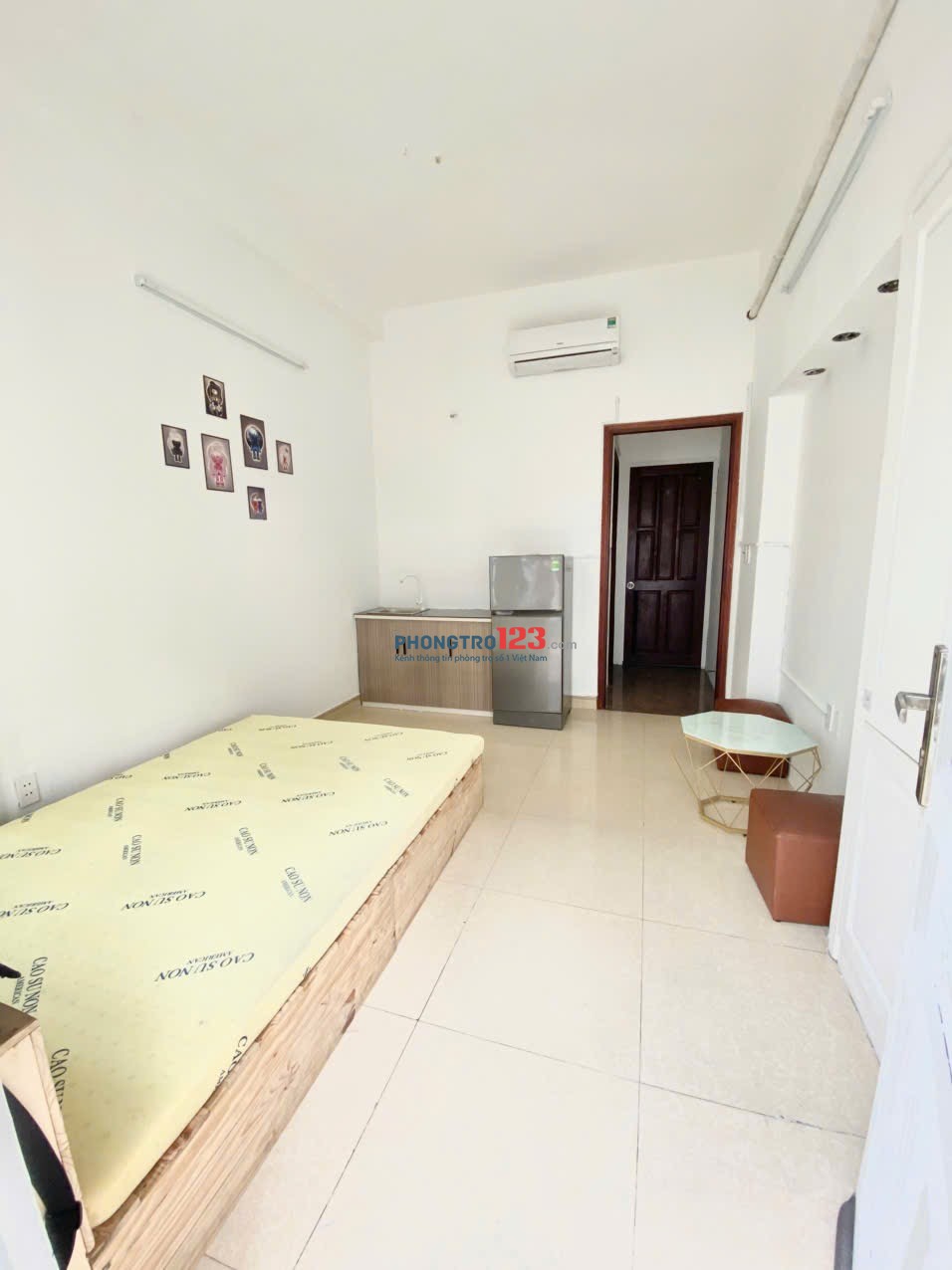 Căn Hộ Ban Công - Full Nội Thất - Ngay Chợ Bà Chiểu