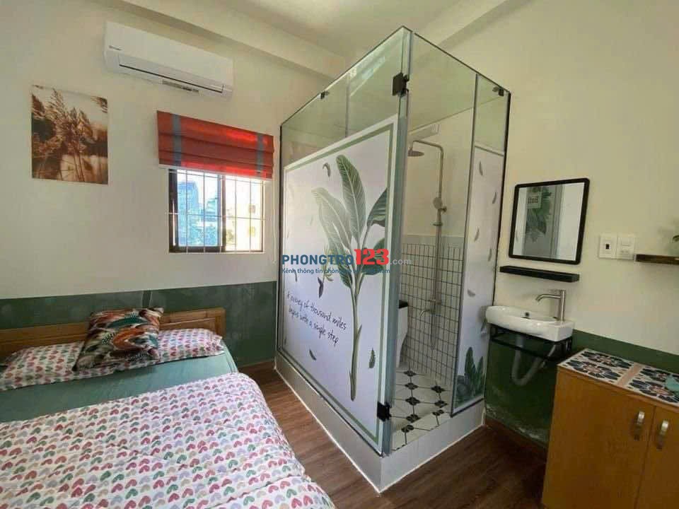 Cho thuê phòng Full nội thất cơ bản. Giá 4tr8 . Địa chỉ 266/38 bạch đằng