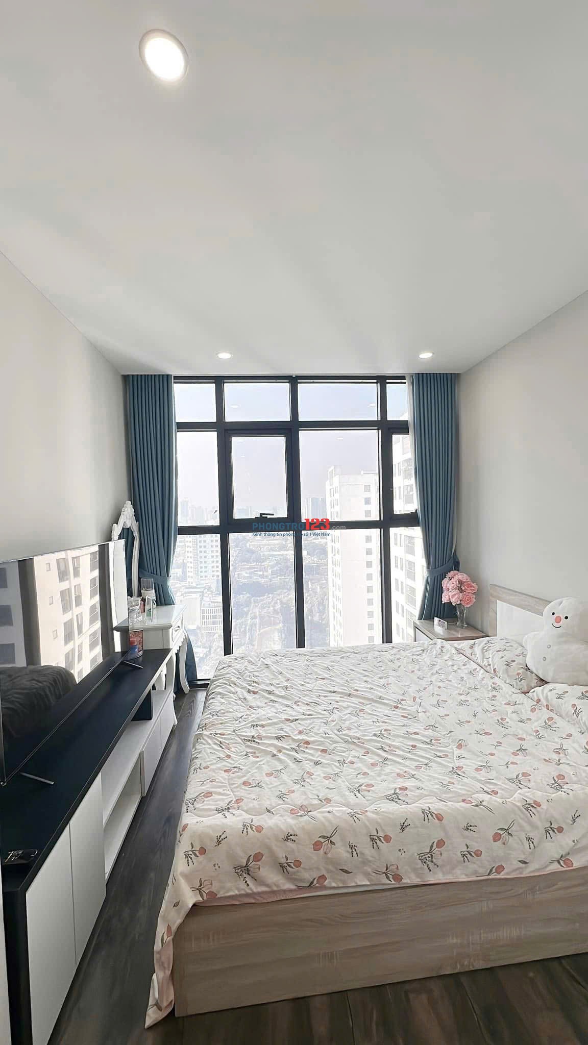 Chung cư Richmond City, Bình THạnh: 95m2,3p ngủ, 18tr5/th