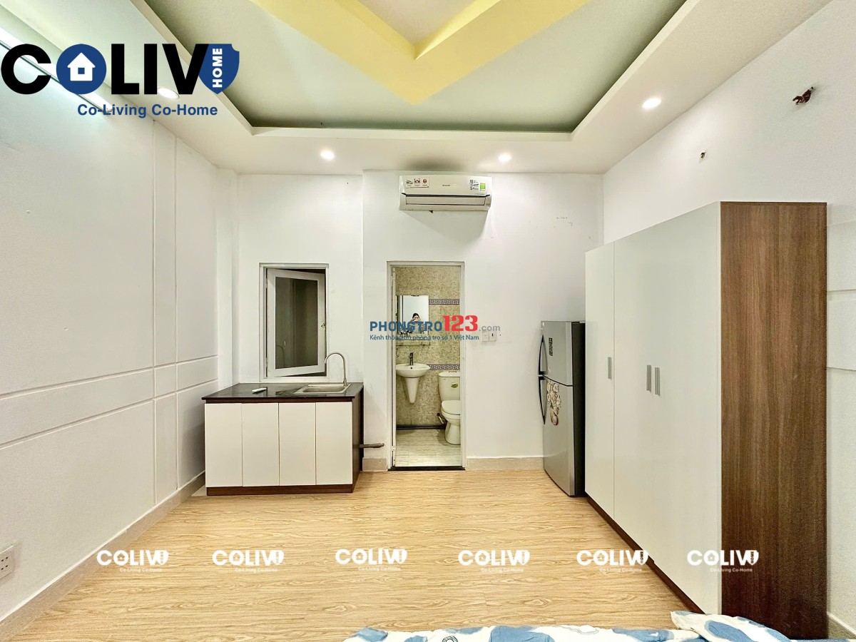 STUDIO FULL NỘI THẤT - CỬA SỔ THOÁNG MÁT