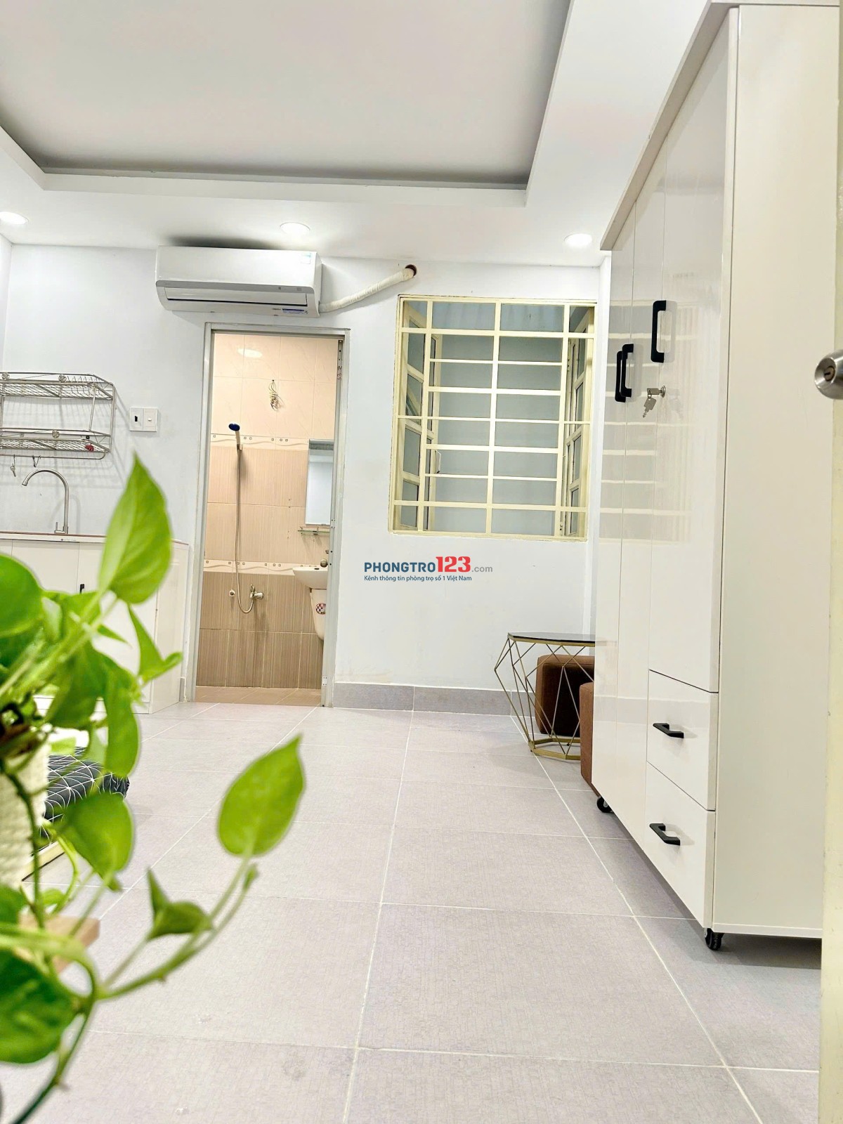 Phòng thoáng đẹp văn minh lịch sự 137/7 Trương Đăng Quế p3 Gò Vấp sát Phạm Văn Đồng gần sân bay