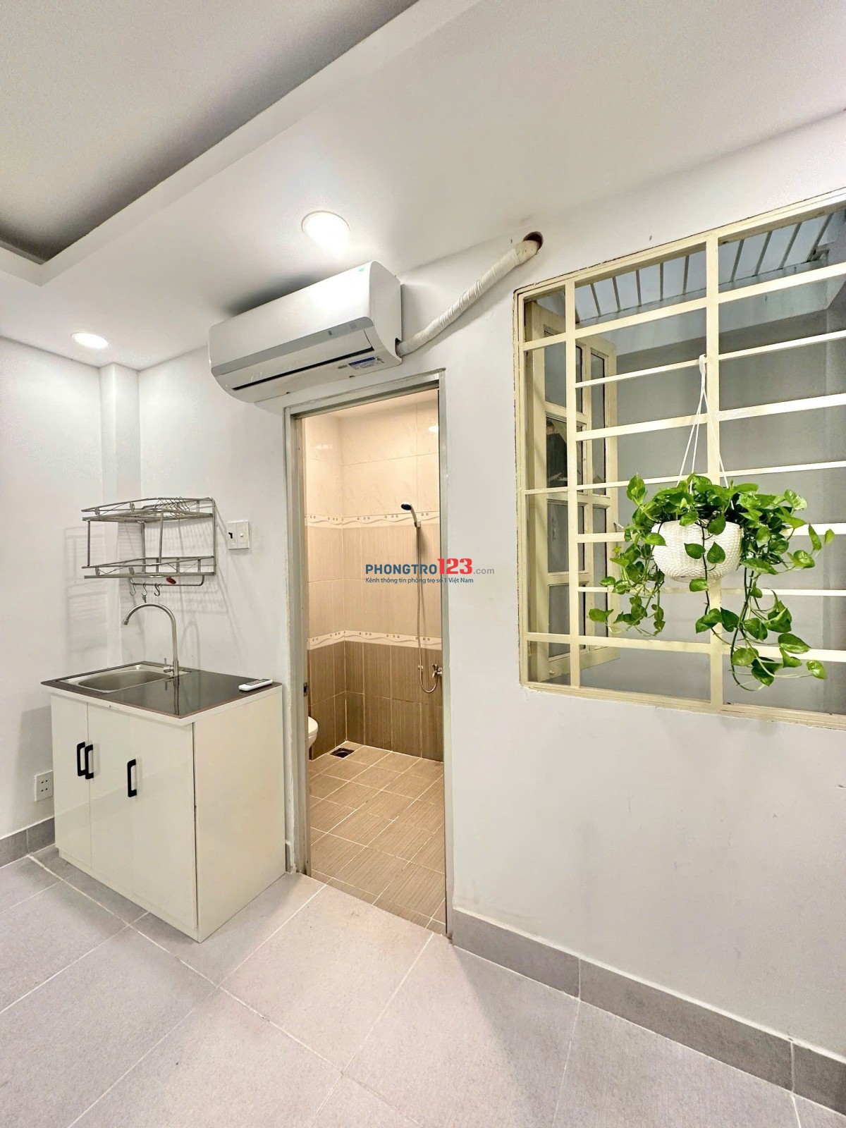 Phòng thoáng đẹp văn minh lịch sự 137/7 Trương Đăng Quế p3 Gò Vấp sát Phạm Văn Đồng gần sân bay