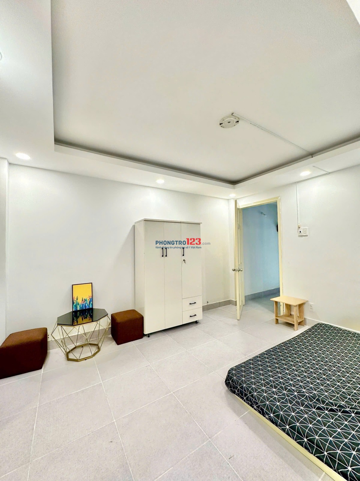 Phòng thoáng đẹp văn minh lịch sự 137/7 Trương Đăng Quế p3 Gò Vấp sát Phạm Văn Đồng gần sân bay