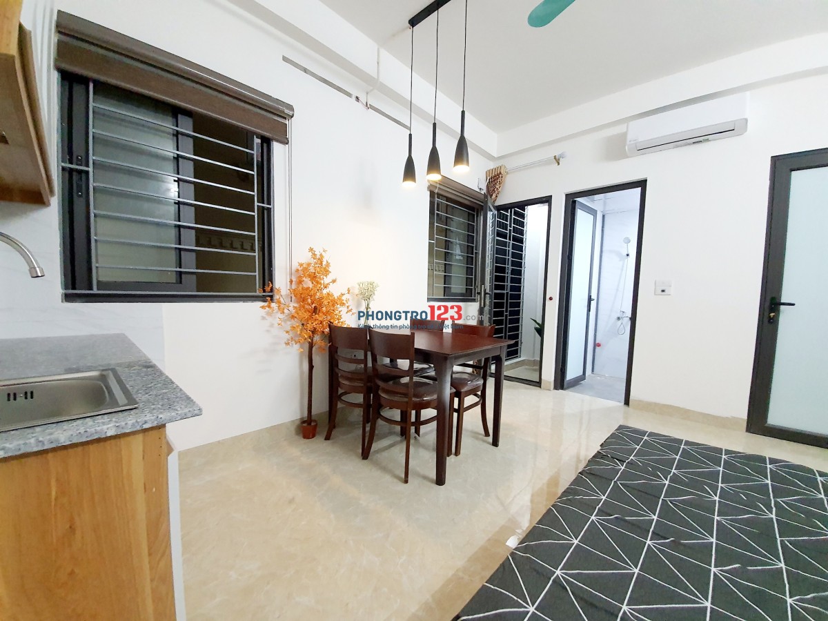 21 Yên Xá studio full nội thất, ngay gần bệnh viện 103, hồ Văn Quán taxi đỗ cửa, có máy giặt riêng