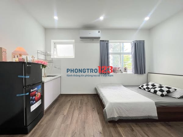 Cho thuê phòng 35m2 cửa sổ lớn Full NT Bùi Đình Túy gần Ngã Tư Hàng Xanh gần Q1, Phú Nhuận, Gò Vấp
