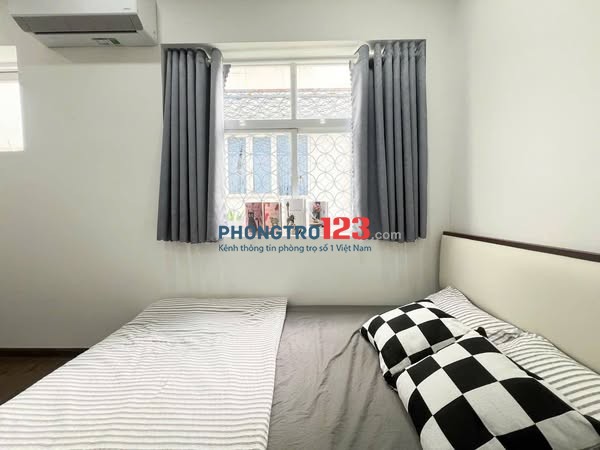 Cho thuê phòng 35m2 cửa sổ lớn Full NT Bùi Đình Túy gần Ngã Tư Hàng Xanh gần Q1, Phú Nhuận, Gò Vấp