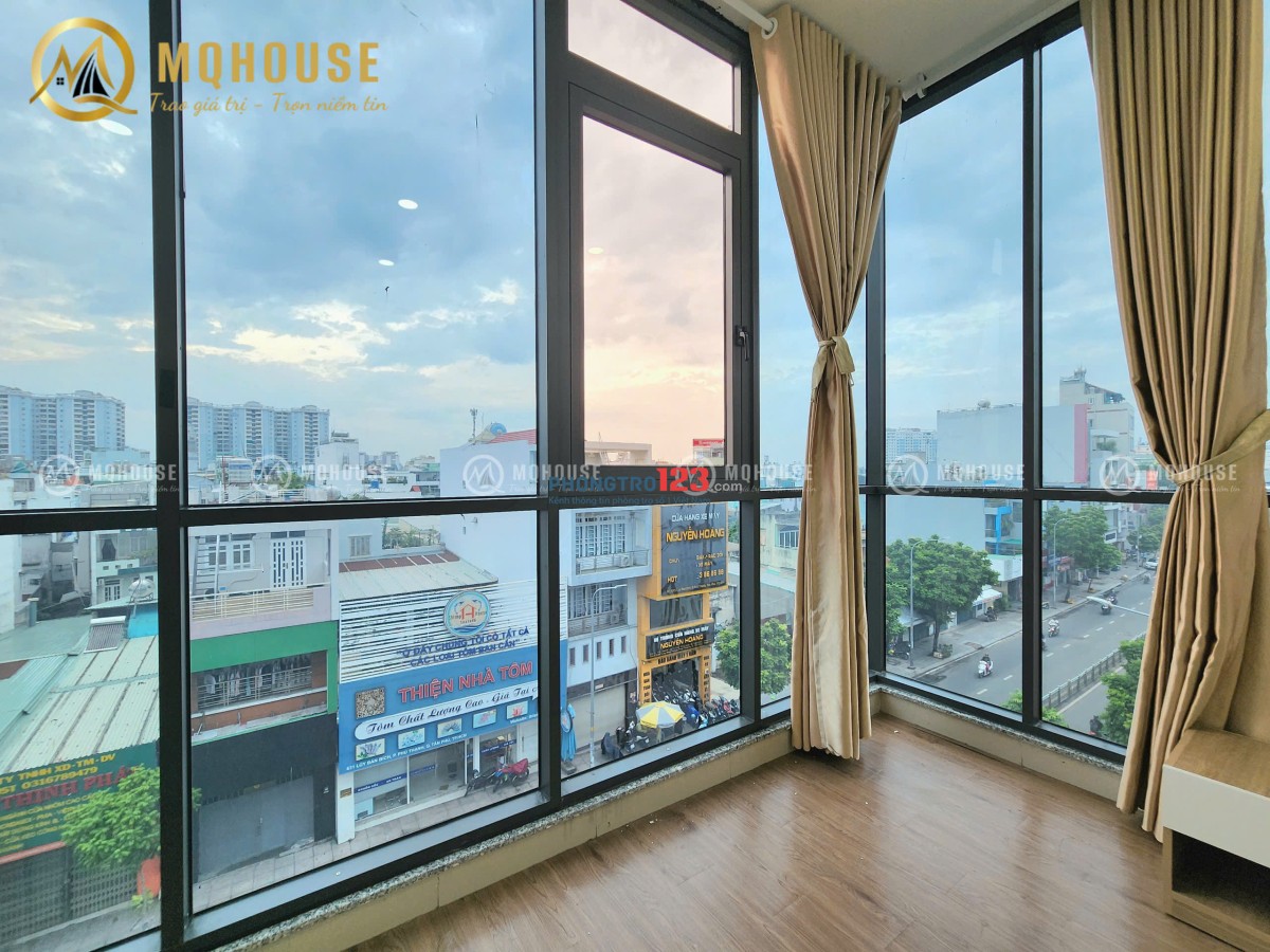 CHO THUÊ CHDV 1PN 1PK 45M2 ĐÓN NẮNG NGAY LŨY BÁN BÍCH - THOẠI NGỌC HẦU