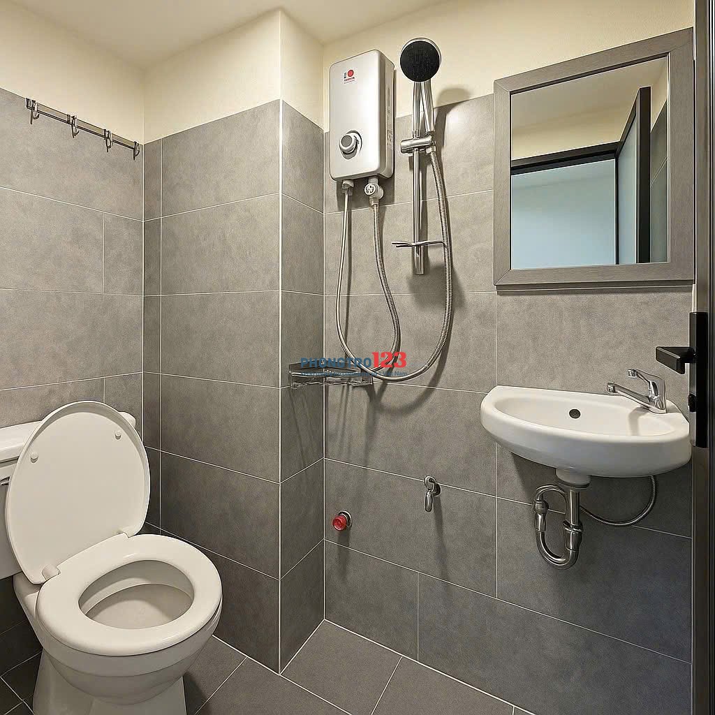 Cho thuê phòng trọ có gác full nội thất 30m2 ngay Nguyễn Gia Trí gần Đh GTVT Ngoại Thương Hàng Xanh