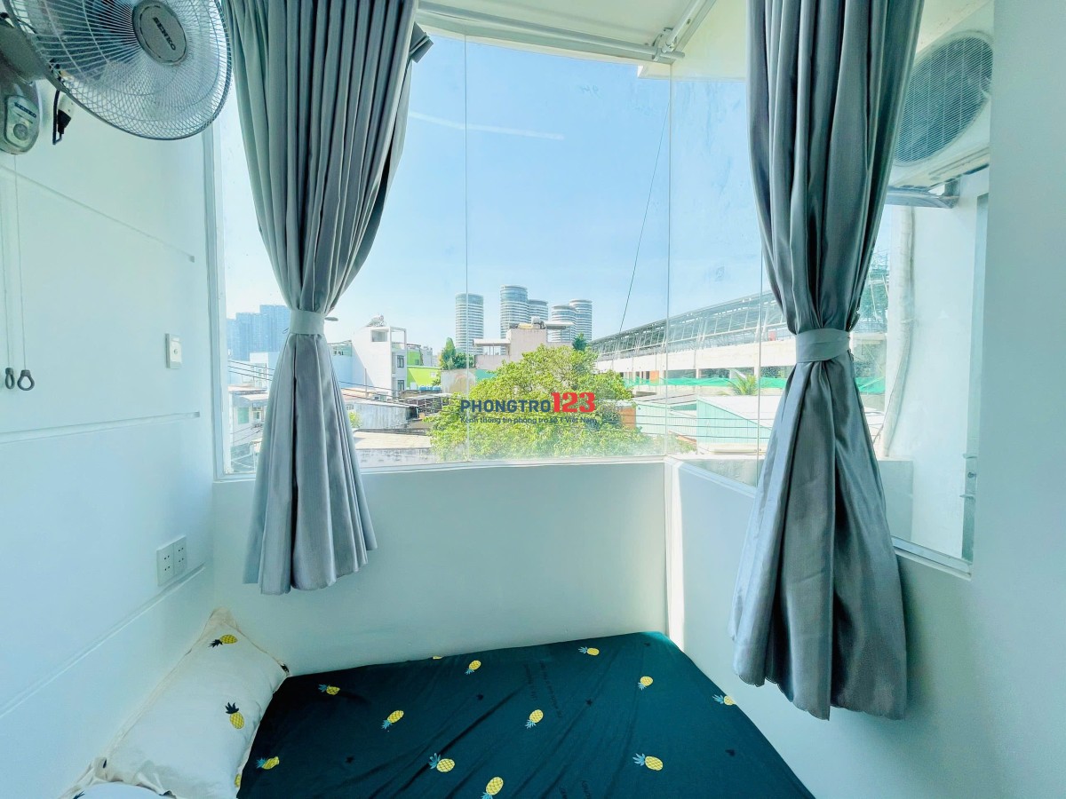 Cho Thuê Phòng Studio Ban Công, FULL NT , Nguyễn Hữu Cảnh Gần Landmark