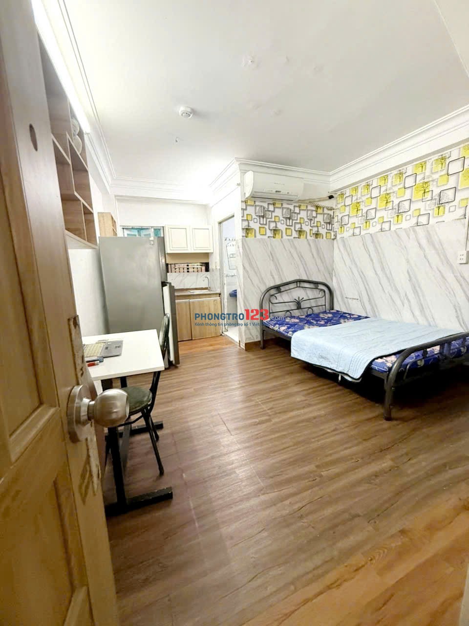 Cho thuê phòng studio full NT _ Đinh Bộ Lĩnh Gần Ngã Tư Hàng Xanh, ĐH Hồng Bàng...