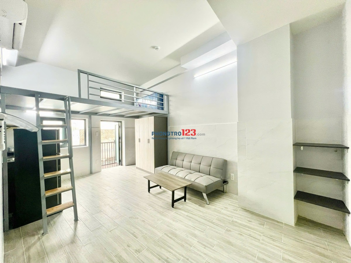 Khai Trương Phòng Mới 100% - Gác Không Đụng Đầu - Ngay Đại GTVT - Bảo Vệ - Thang Máy