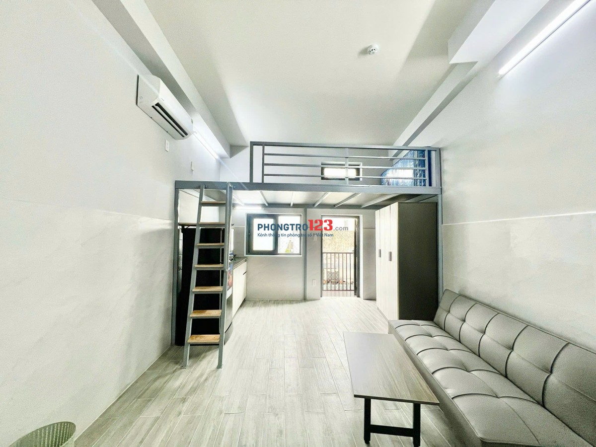 Khai Trương Phòng Mới 100% - Gác Không Đụng Đầu - Ngay Đại GTVT - Bảo Vệ - Thang Máy
