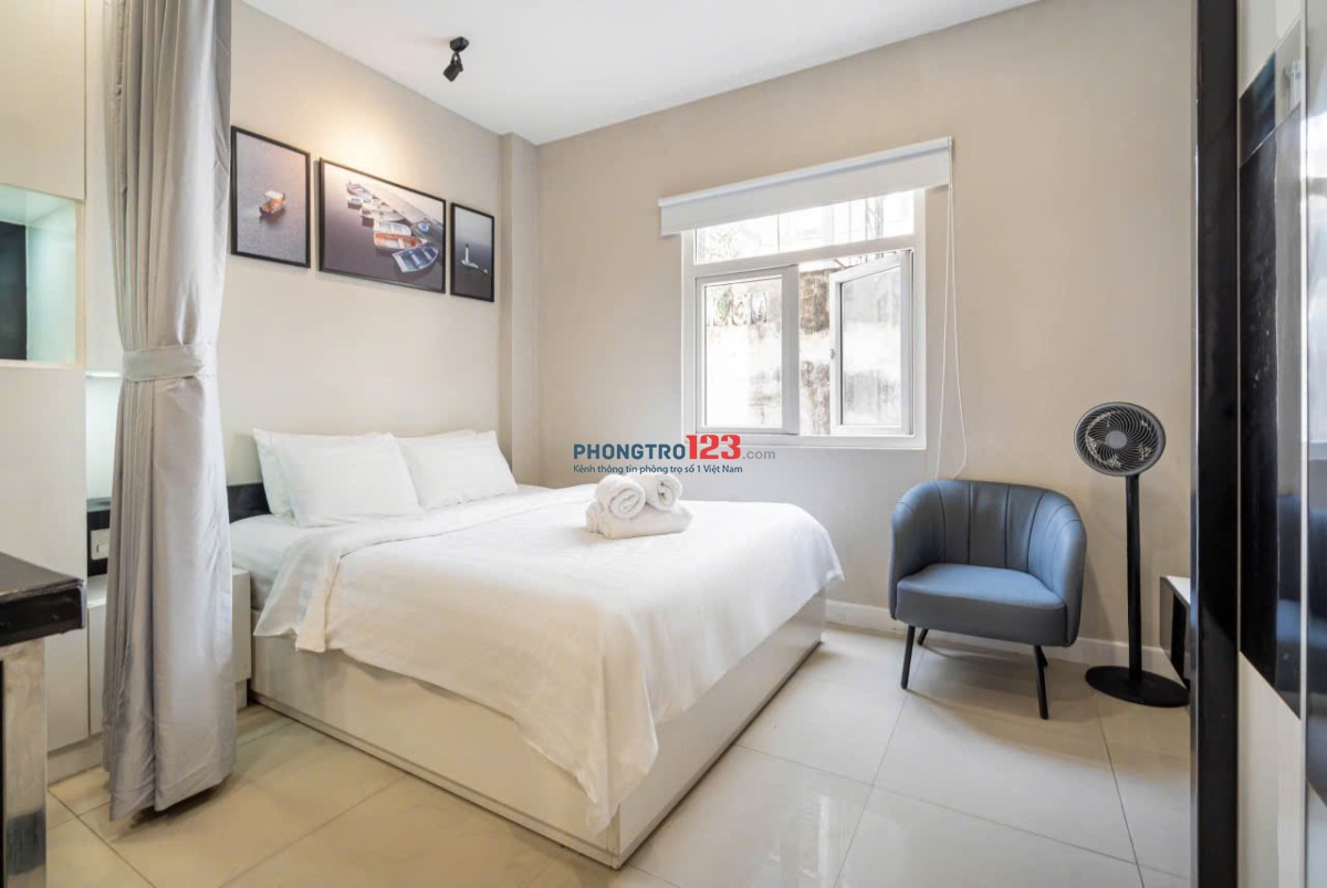 Cho thuê căn hộ cao cấp ngay trung tâm quận 1 40m2_Thang máy_Gần Chợ Bến Thành_Bùi Viện_CV 23/09