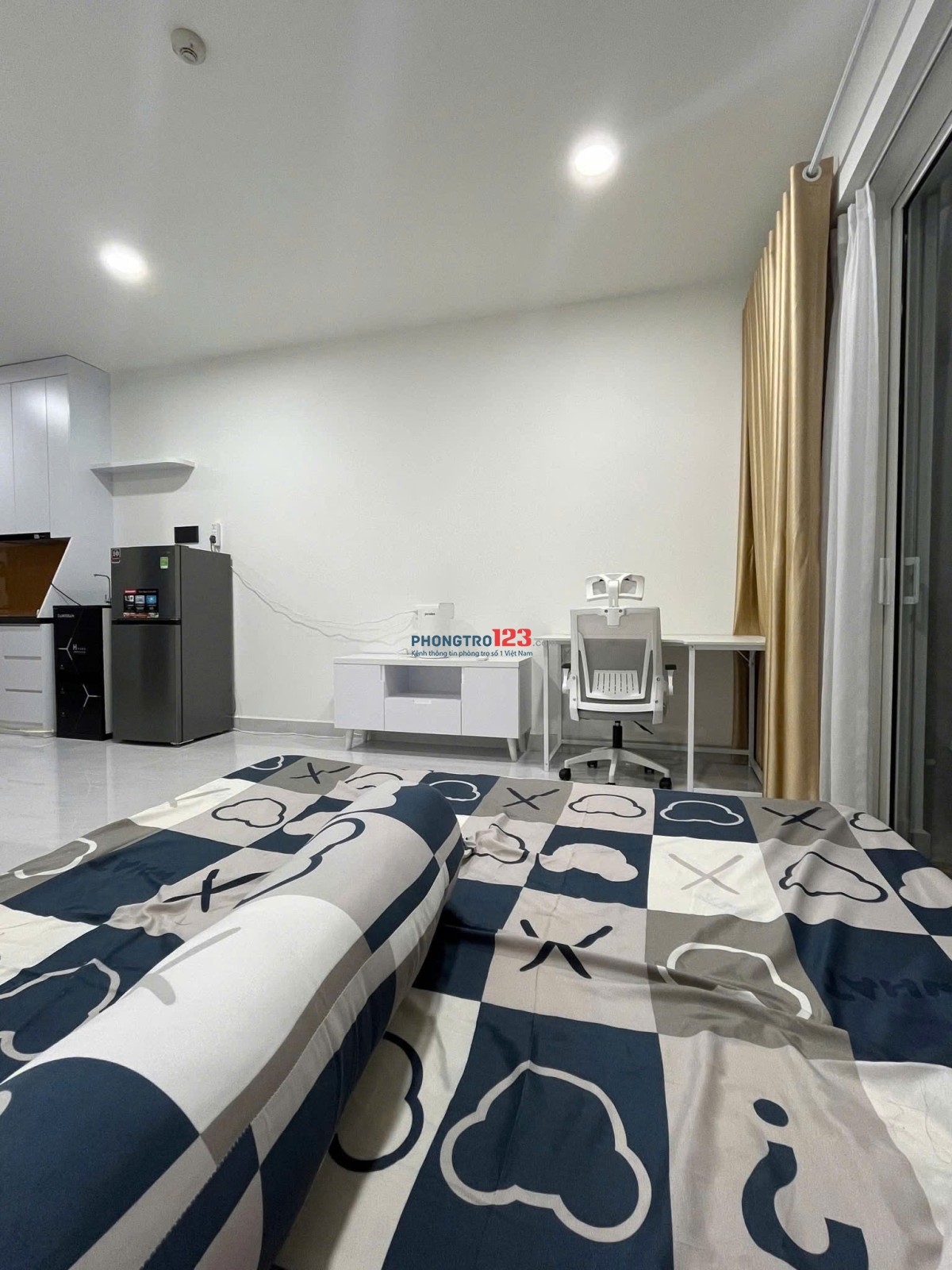Officetel, Sky Center, Phổ Quang, Tân Bình - 50m2, 1p ngủ, full NT, 12tr