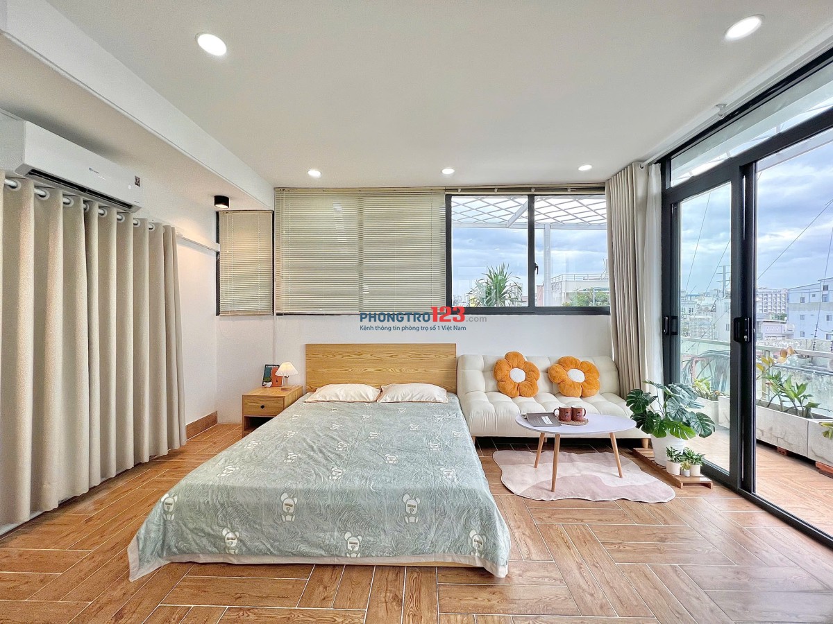 CHO THUÊ CĂN HỘ PENHOUSE BANCONG FULL NỘI THẤT NGAY CẦU TAN THUẬN TÂY QUẬN 7