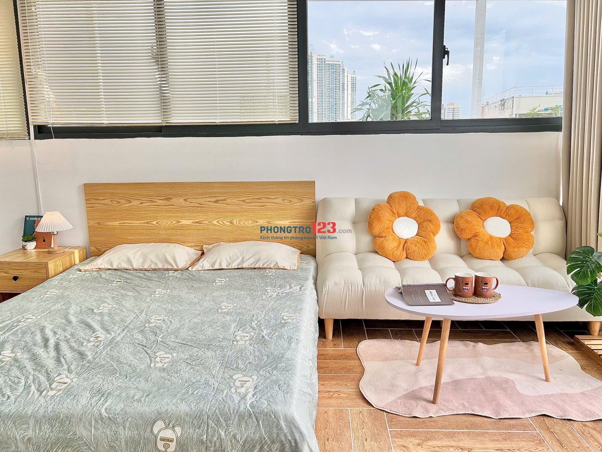 CHO THUÊ CĂN HỘ PENHOUSE BANCONG FULL NỘI THẤT NGAY CẦU TAN THUẬN TÂY QUẬN 7