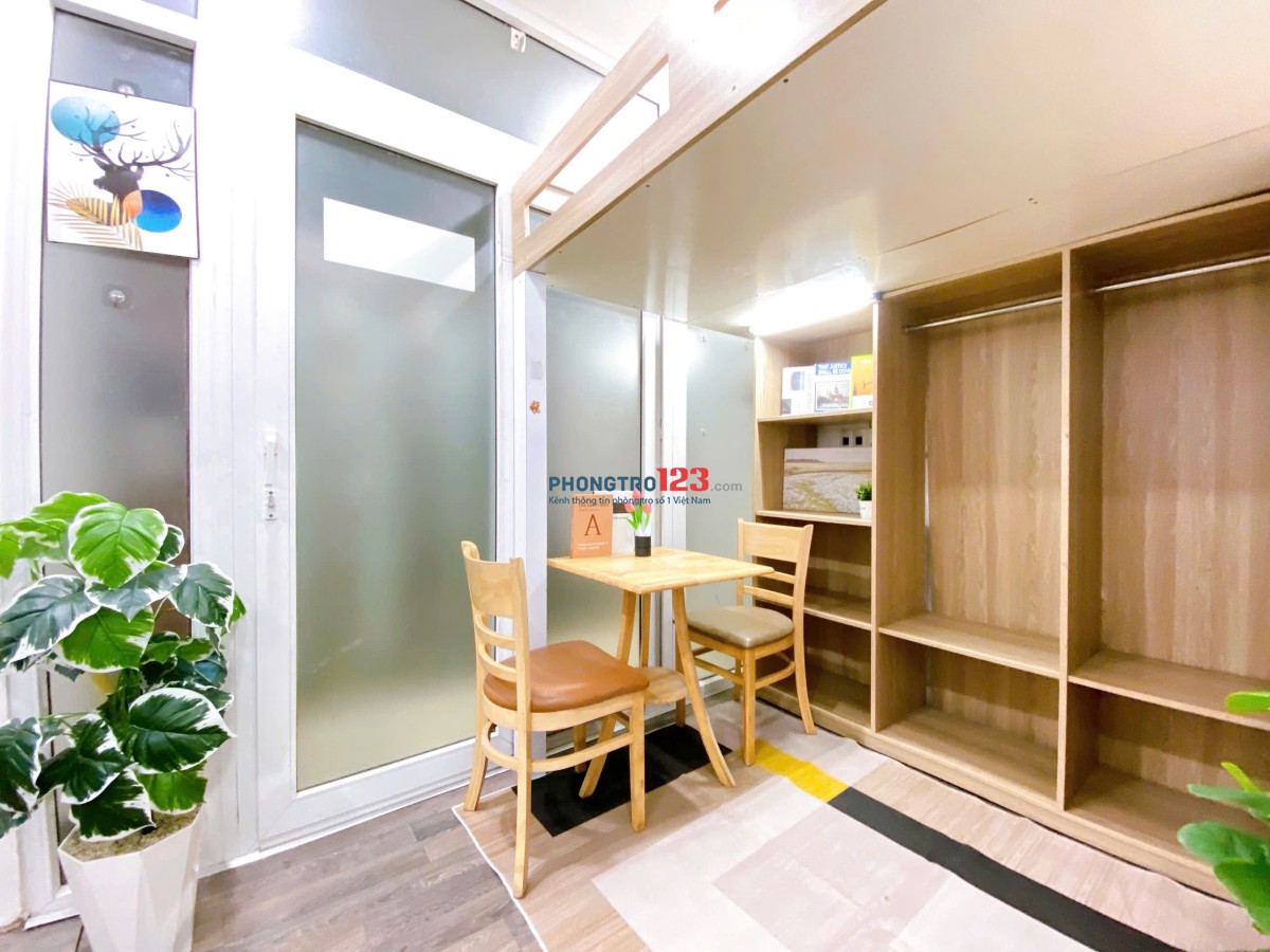 Studio Gác Lửng Độc Đáo, Tiện Nghi Đầy Đủ tại Máy Giặt Riêng , Hồ Văn Huê, Phú Nhuận