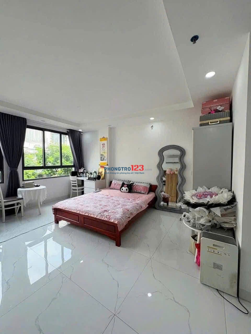 STUDIO RỘNG 25 - 30M2 NGAY CHỢ TÂN TRỤ, PHẠM VĂN BẠCH