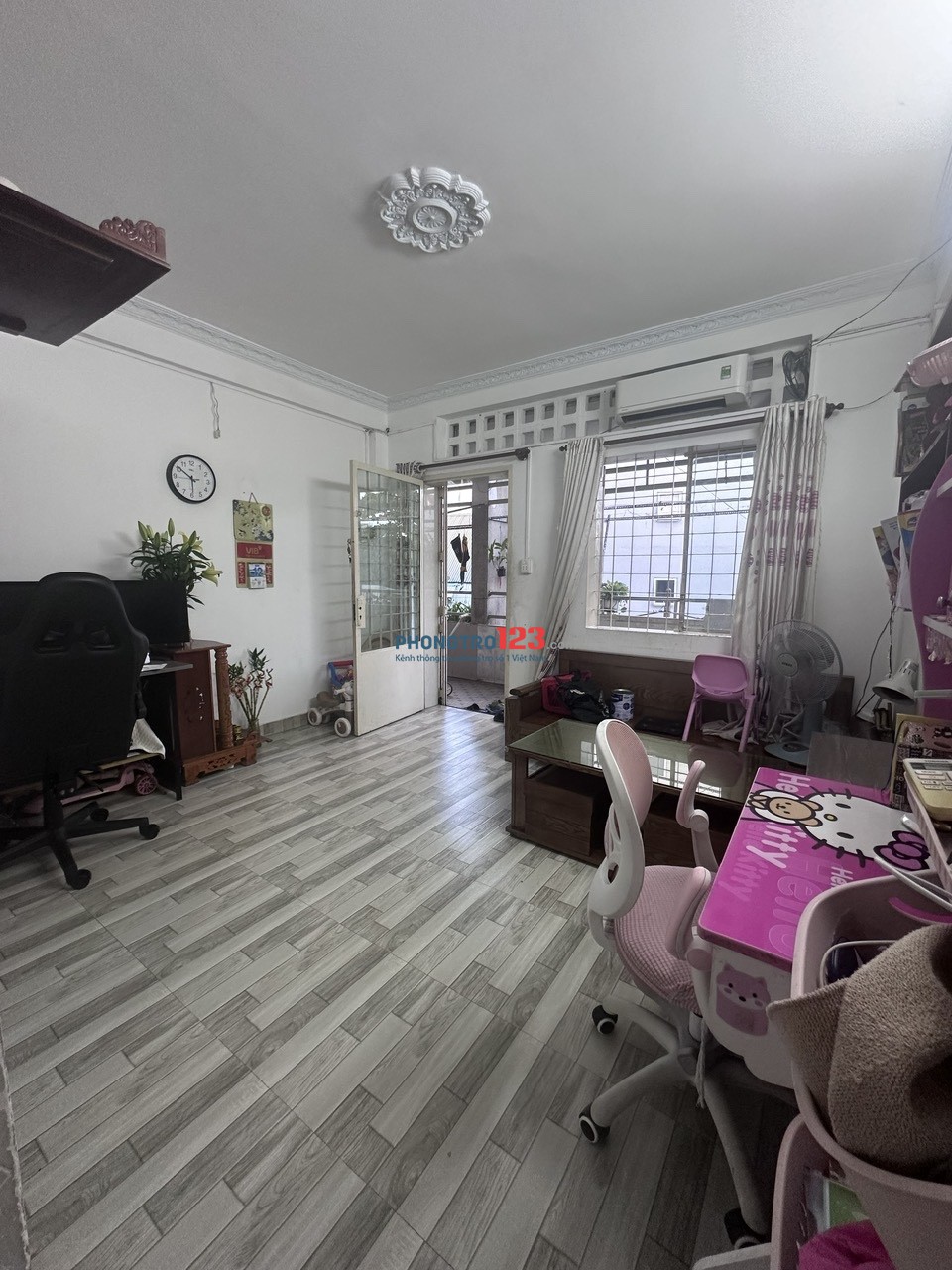 Cho thuê chung cư ngay trục Âu Cơ gần Bệnh Viện Quận Tân Phú
