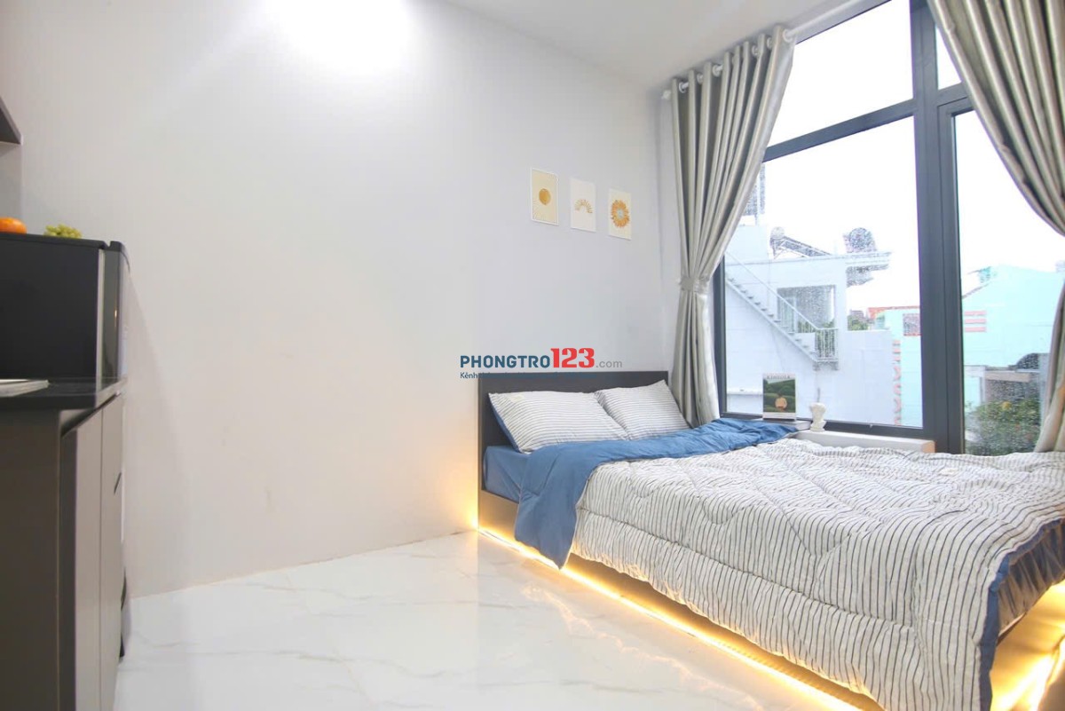 Phòng Cho Thuê gần Trung Tâm Phú Nhuận, Cửa Sổ Thoáng, Đầy đủ nội thất giá rẻ chỉ 5trX