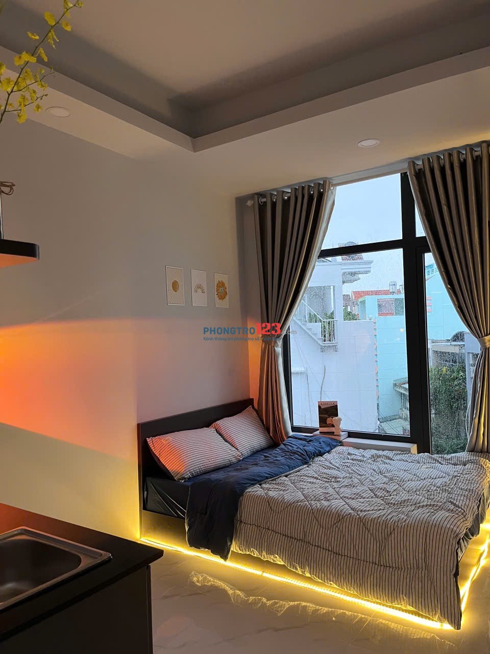 Phòng Cho Thuê gần Trung Tâm Phú Nhuận, Cửa Sổ Thoáng, Đầy đủ nội thất giá rẻ chỉ 5trX