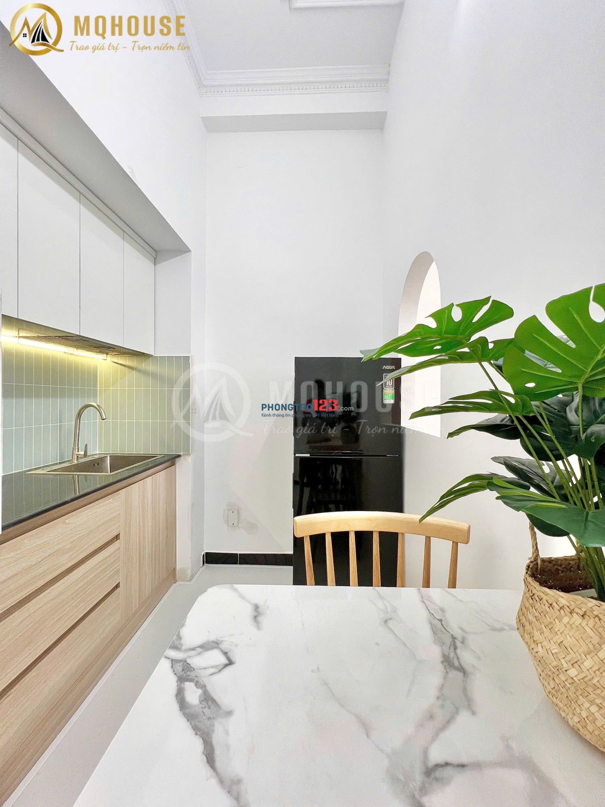 Phòng full nội thất cao cấp - tại Đào Duy Anh, Phú Nhuận