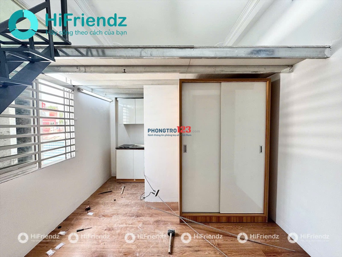 Mới!!! Phòng có gác cửa sổ lớn Điện Biên Phủ gần Ngã Tư Hàng Xanh FULL NEW Bình Thạnh gần Q1, Q3, PN