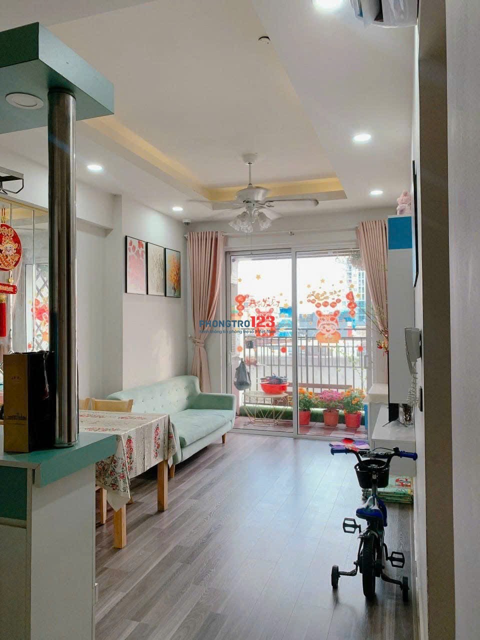 Carillon 5, Hòa Thạnh, Tân Phú, 2p ngủ, giá 12tr