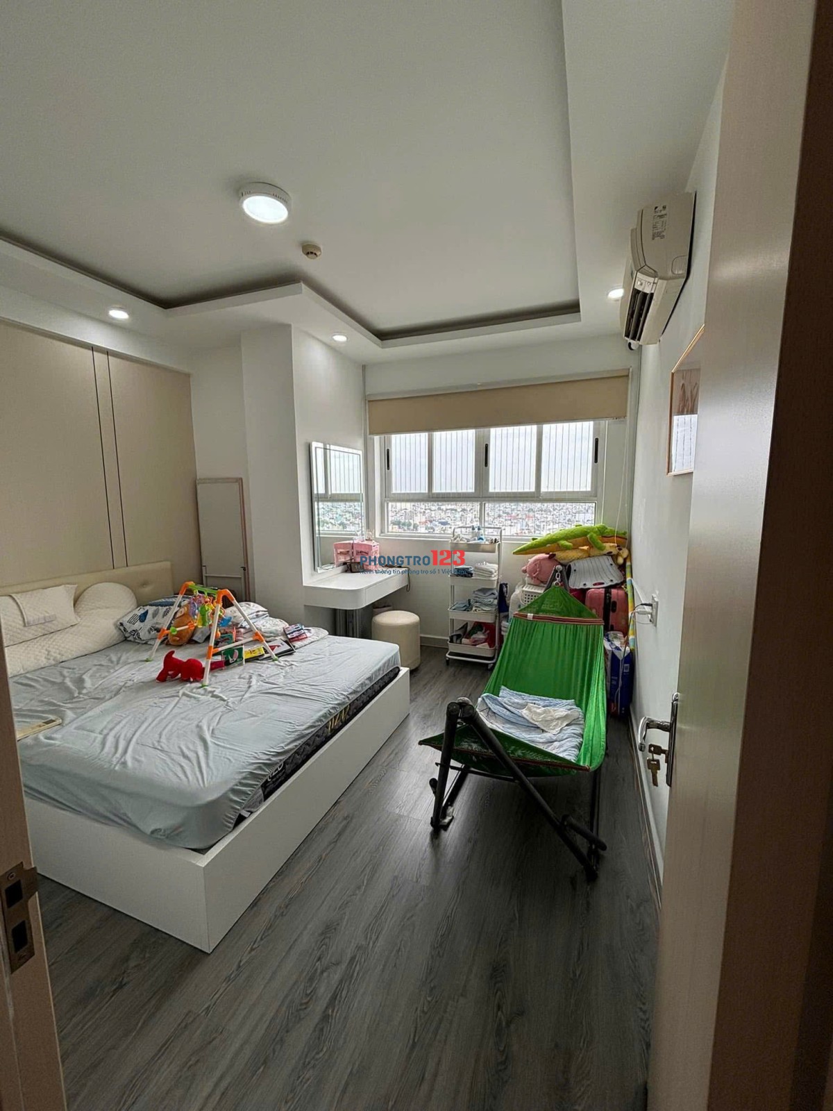Chung cư Lữ Gia, P15, Quận 11,NT,2pn 2wc,75m2, giá 13tr/th.