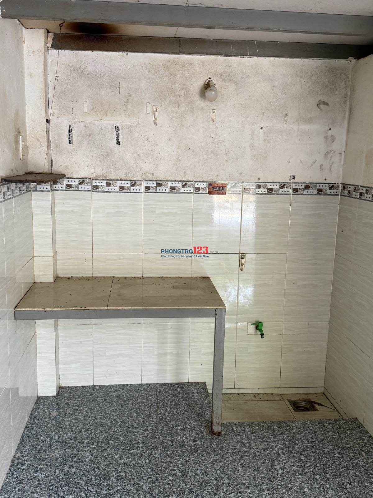 Cho thuê nhà trọ có gác lửng và không có gác lửng tại xã Phú Mỹ, BTVT