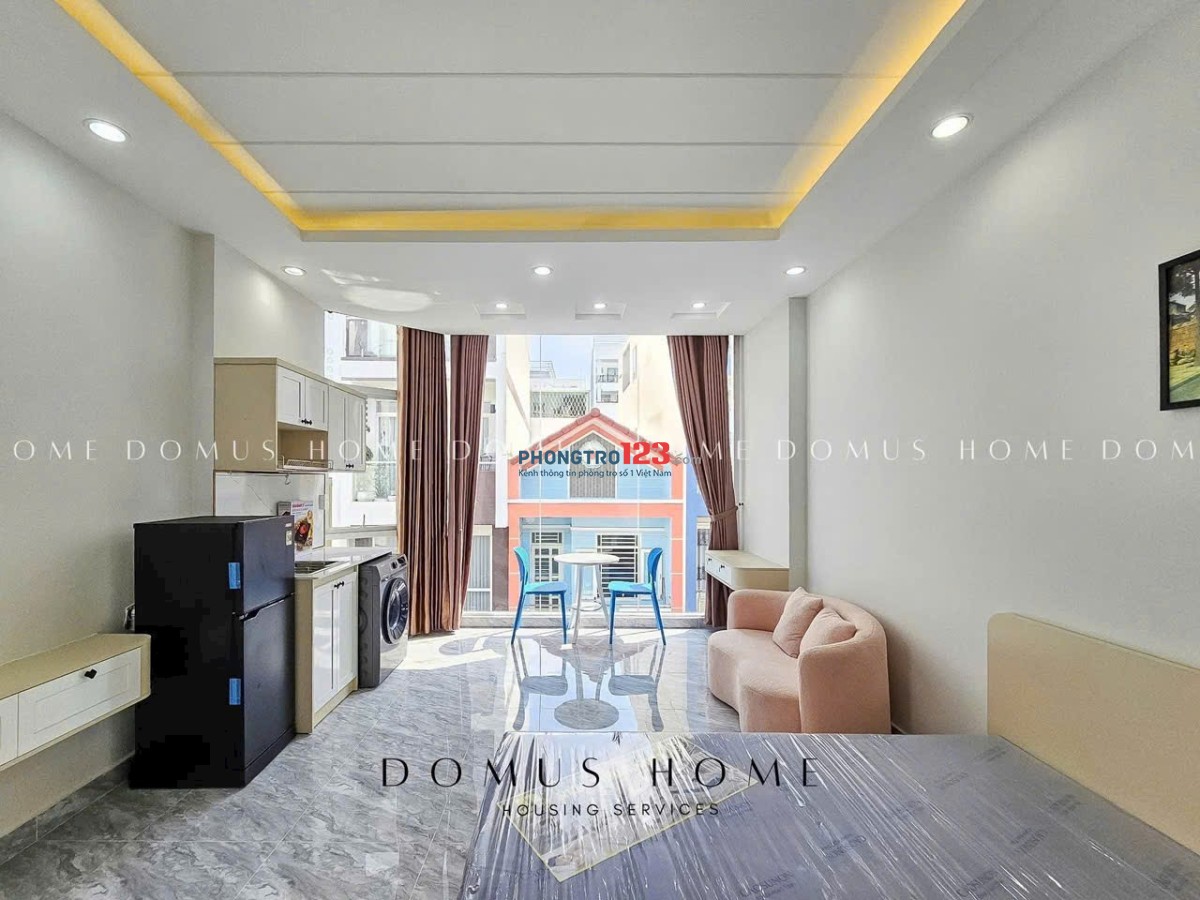 Căn Studio 30m2 Full nội thất Nơ Trang Long, quận Bình Thạnh, gần ĐH IUH, Văn Lang CS3, Thủ Đức