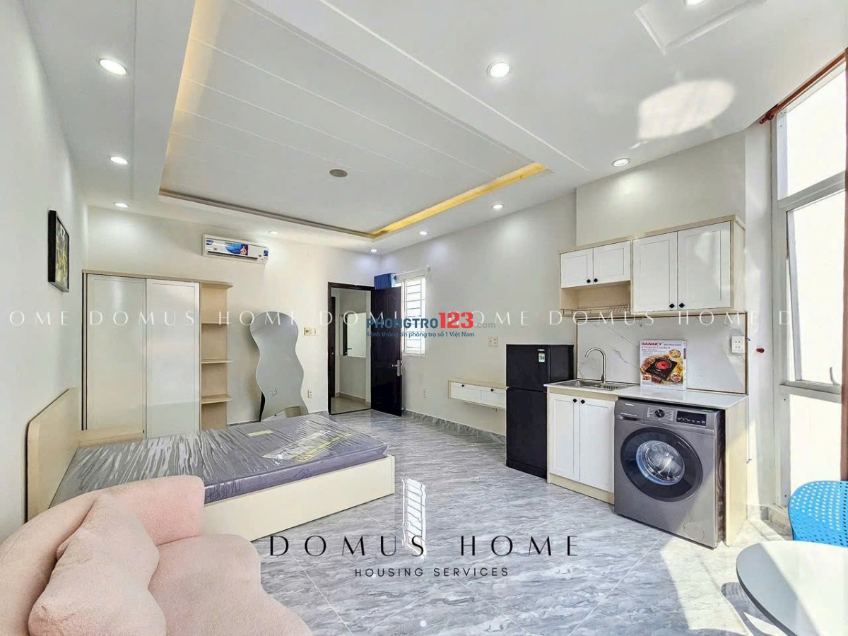 Căn Studio 30m2 Full nội thất Nơ Trang Long, quận Bình Thạnh, gần ĐH IUH, Văn Lang CS3, Thủ Đức