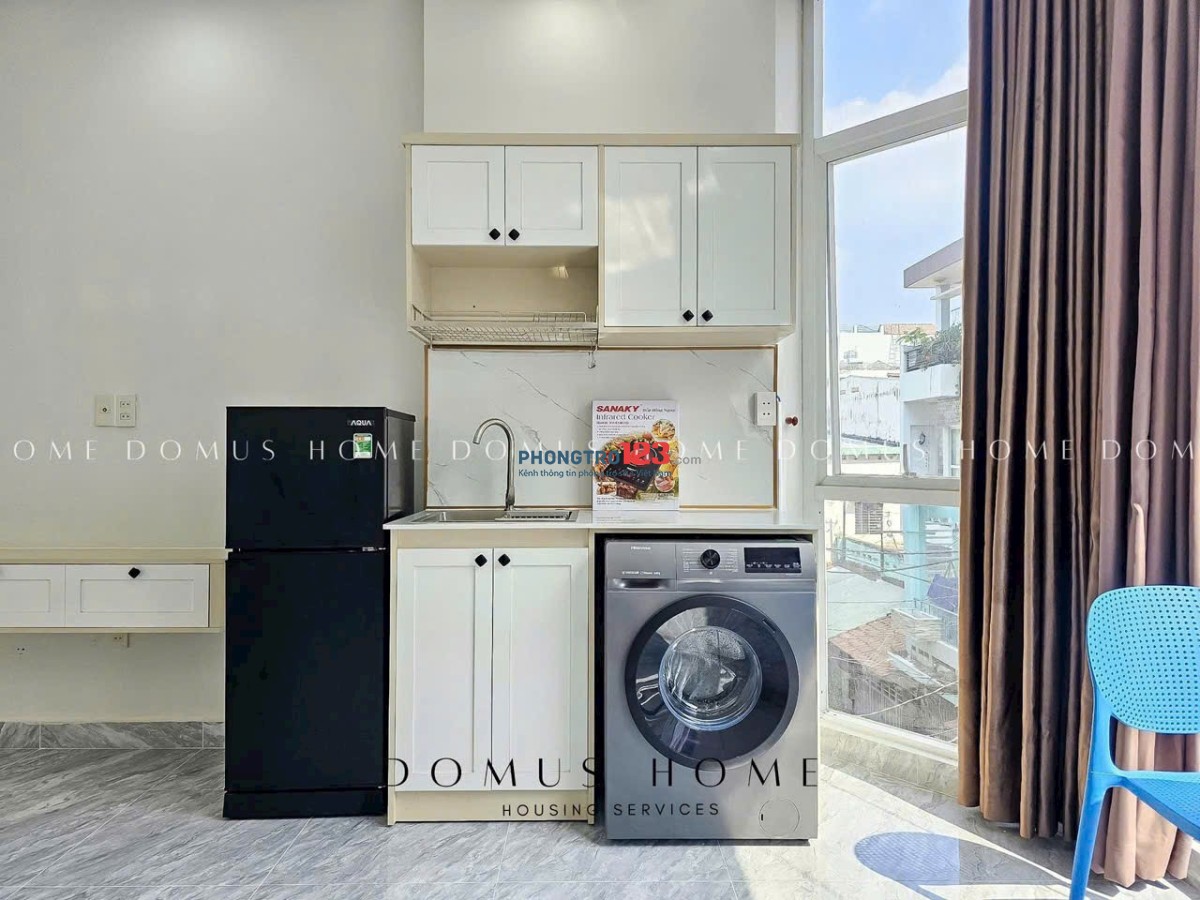 Căn Studio 30m2 Full nội thất Nơ Trang Long, quận Bình Thạnh, gần ĐH IUH, Văn Lang CS3, Thủ Đức