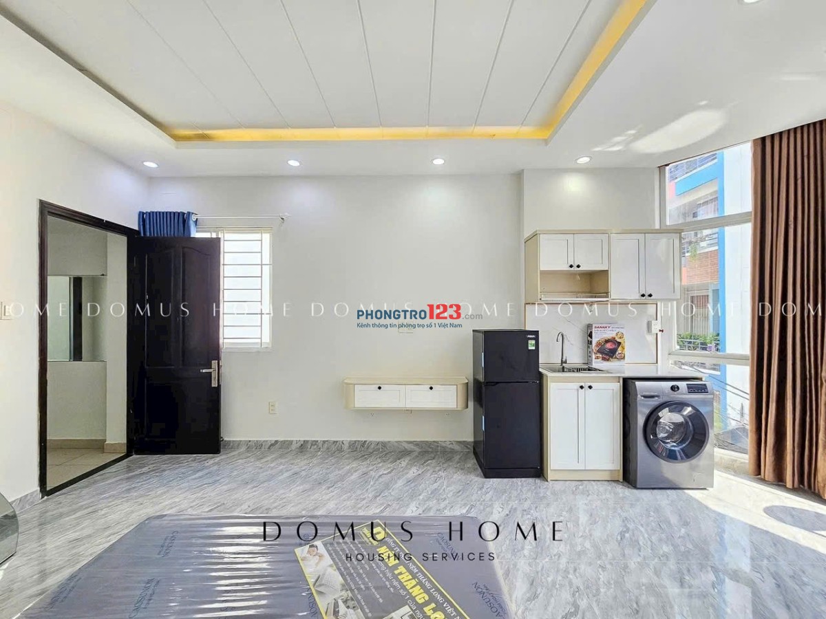 Căn Studio 30m2 Full nội thất Nơ Trang Long, quận Bình Thạnh, gần ĐH IUH, Văn Lang CS3, Thủ Đức