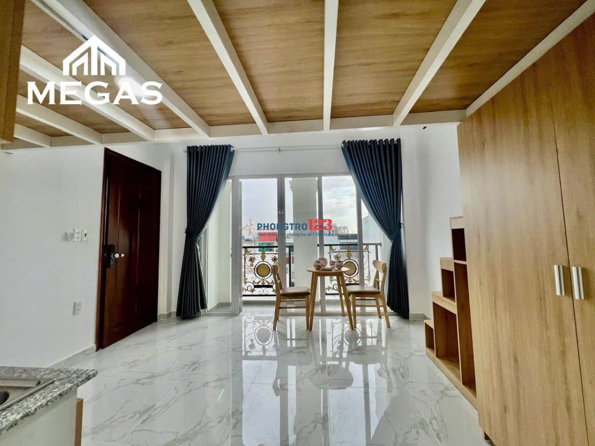 Cho thuê phòng trọ Duplex Ban Công Full Nội Thất Đường Quang Trung