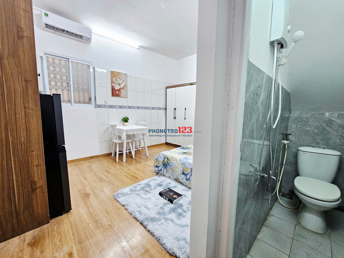 Phòng 30m2 Full NT cửa sổ, máy giặt riêng Yên Đỗ, Bình Thạnh gần Chợ Bà Chiểu tiện đi Q1, Phú Nhuận.